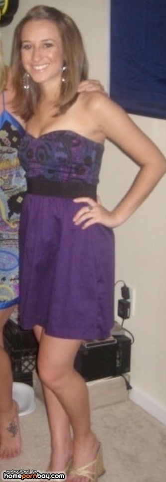 Former college sorority girl posing after hookup — 8